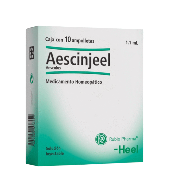 Aescinjeel 10 Ampolletas